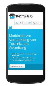 BuyWords - Mobil Verwalten